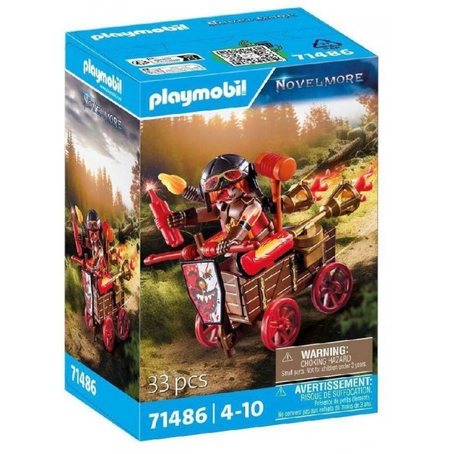 PLAYMOBIL NOVELMORE O KAHBOOM ΜΕ ΤΟ ΑΓΩΝΙΣΤΙΚΟ ΤΟΥ ΟΧΗΜΑ