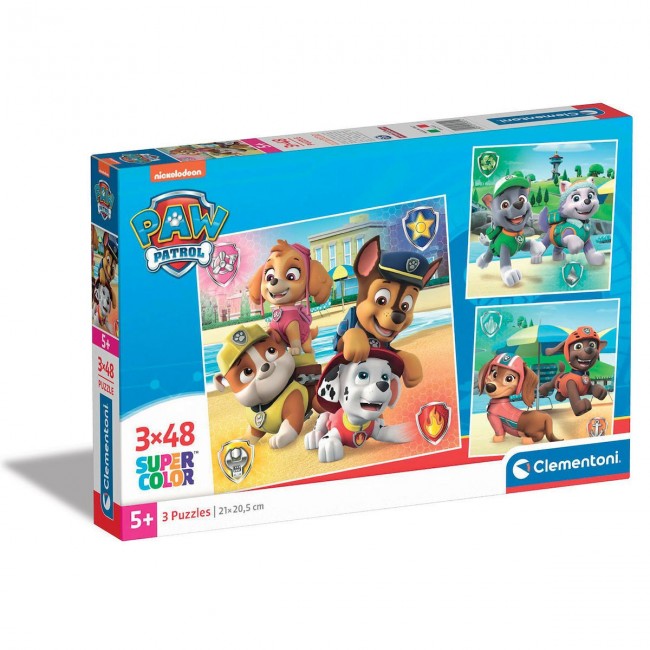 CLEMENTONI PUZZLE 3X48 ΤΕΜΑΧΙΑ PAW PATROL CLEMENTONI PUZZLE 3X48 ΤΕΜΑΧΙΑ PAW PATROL