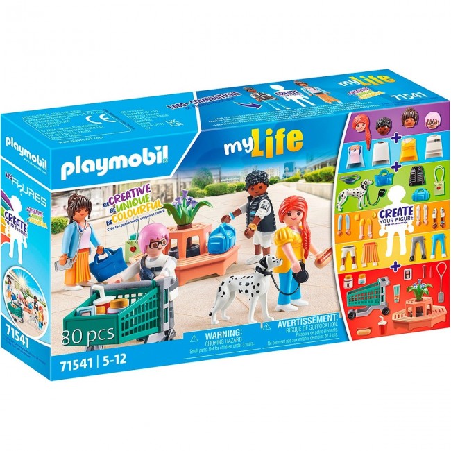 PLAYMOBIL CITY LIFE MY FIGURES ΏΡΑ ΓΙΑ ΨΩΝΙΑ (71541)