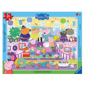 RAVENSBURGER PUZZLE  ΚΑΡΤΕΛΑ 33 ΤΕΜ. PEPPA ΤΟ ΓΟΥΡΟΥΝΑΚΙ