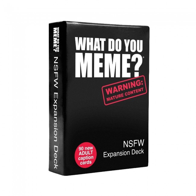 ΕΠΙΤΡΑΠΕΖΙΟ ΕΝΗΛΙΚΩΝ WHAT DO YOU MEME-NSFW EXPANSION DECK