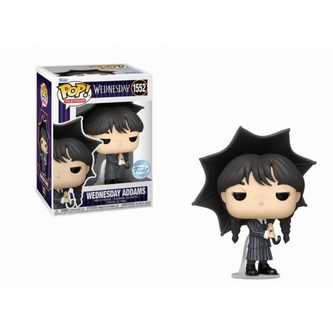 ΦΙΓΟΥΡΑ FUNKO POP! TELEVISION WEDNESDAY - WEDNESDAY ADDAMS WITH UMBRELLA SPECIAL EDITION 1552