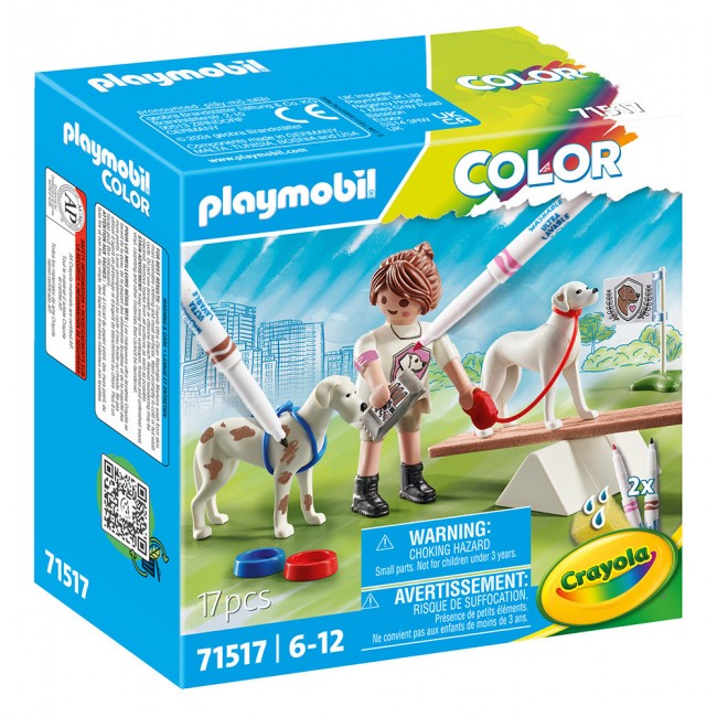 PLAYMOBIL COLOR ΕΚΠΑΙΔΕΥΣΗ ΣΚΥΛΩΝ (71517) PLAYMOBIL COLOR ΕΚΠΑΙΔΕΥΣΗ ΣΚΥΛΩΝ (71517)