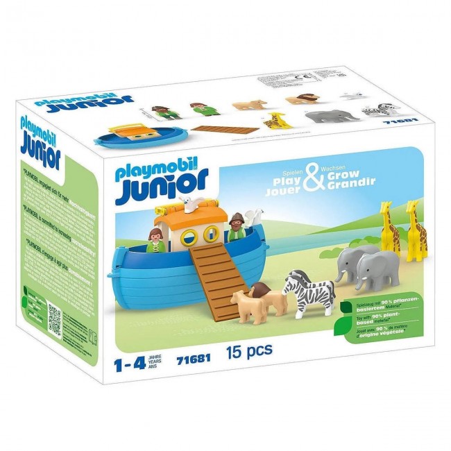 PLAYMOBIL JUNIOR Η ΚΙΒΩΤΟΣ ΤΟΥ ΝΩΕ PLAYMOBIL JUNIOR Η ΚΙΒΩΤΟΣ ΤΟΥ ΝΩΕ