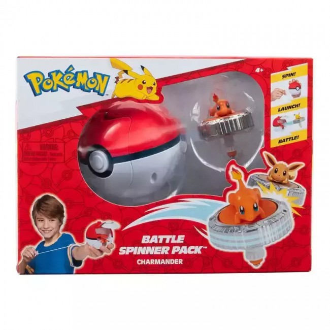 POKEMOM BATTLE SPINNER 1 ΤΕΜ. ME ΦΙΓΟΥΡΑ CHARMANDER POKEMOM BATTLE SPINNER 1 ΤΕΜ. ME ΦΙΓΟΥΡΑ CHARMANDER
