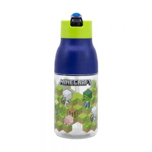 STOR MINECRAFT ΠΑΙΔΙΚΟ ΠΑΓΟΥΡΙ ΠΛΑΣΤΙΚΟ BPA FREE NAVY ΜΠΛΕ 420ML