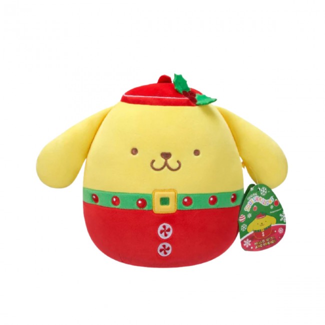 SQUISHMALLOWS SANRIO XMAS ΛΟΥΤΡΙΝΟ 20EK POMPOMPURIN SQUISHMALLOWS SANRIO XMAS ΛΟΥΤΡΙΝΟ 20EK POMPOMPURIN