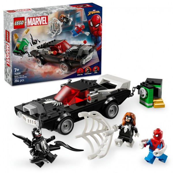 LEGO MARVEL SPIDER-MAN VS VENOM MUSCLE CAR