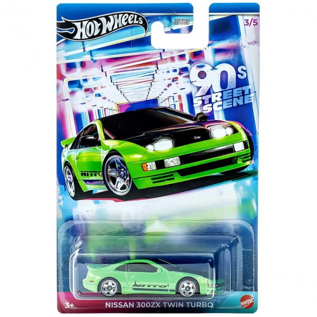 HOT WHEELS THEMED AUTO 90S STREET SCENE SERIES - NISSAN 300ZX TWIN TURBO ΌΧΗΜΑ ΠΑΙΧΝΙΔΙ JDY83 - JCB59 HOT WHEELS THEMED AUTO 90S STREET SCENE SERIES - NISSAN 300ZX TWIN TURBO ΌΧΗΜΑ ΠΑΙΧΝΙΔΙ JDY83 - JCB59