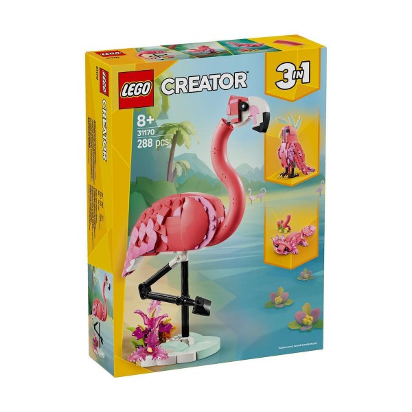 LEGO CREATOR WILD ANIMALS PINK FLAMINGO