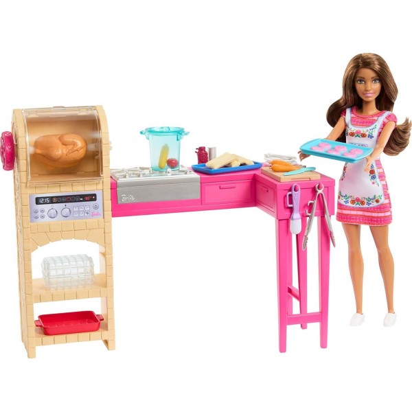 BARBIE & TERESA - RECIPE FOR FRIENDSHIP TERESA ΣΕΤ ΚΟΥΖΙΝΑ (JCT06)