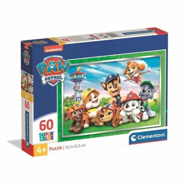 CLEMENTONI PUZZLE SUPER COLOR PAW PATROL 60ΤΜΧ CLEMENTONI PUZZLE SUPER COLOR PAW PATROL 60ΤΜΧ