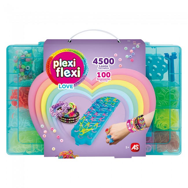 PLEXI FLEXI LOVE ΜΕΓΑΛΗ ΘΗΚΗ ΜΕ 4500 ΛΑΣΤΙΧΑΚΙΑ & 100 ΑΞΕΣΟΥΑΡ (1080-25575) PLEXI FLEXI LOVE ΜΕΓΑΛΗ ΘΗΚΗ ΜΕ 4500 ΛΑΣΤΙΧΑΚΙΑ & 100 ΑΞΕΣΟΥΑΡ (1080-25575)