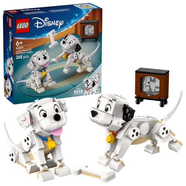 LEGO DISNEY ΚΟΥΤΑΒΙΑ ΛΑΚΙ & ΠΕΝΙ, 101 ΣΚΥΛΙΑ ΤΗΣ ΔΑΛΜΑΤΙΑΣ (43271) LEGO DISNEY ΚΟΥΤΑΒΙΑ ΛΑΚΙ & ΠΕΝΙ, 101 ΣΚΥΛΙΑ ΤΗΣ ΔΑΛΜΑΤΙΑΣ (43271)