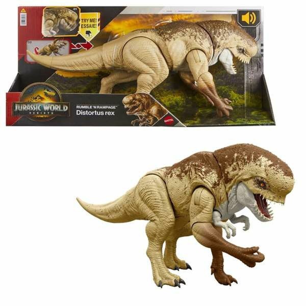 JURASSIC WORLD REBIRTH - ΚΑΚΟΣ ΜΕ ΛΕΙΤΟΥΡΓΙΑ ΕΠΙΘΕΣΗΣ ΚΑΙ ΗΧΟΥΣ - DISTORTUS REX JGB58