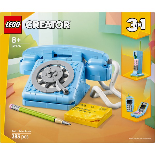 LEGO CREATOR ΡΕΤΡΟ ΤΗΛΕΦΩΝΟ (31174)