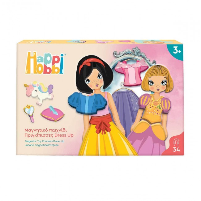 HAPPIHOBBI MAGNET ΕΚΠΑΙΔΕΥΤΙΚΟ ΠΡΙΓΚΙΠΙΣΣΕΣ DISNEY HAPPIHOBBI MAGNET ΕΚΠΑΙΔΕΥΤΙΚΟ ΠΡΙΓΚΙΠΙΣΣΕΣ DISNEY