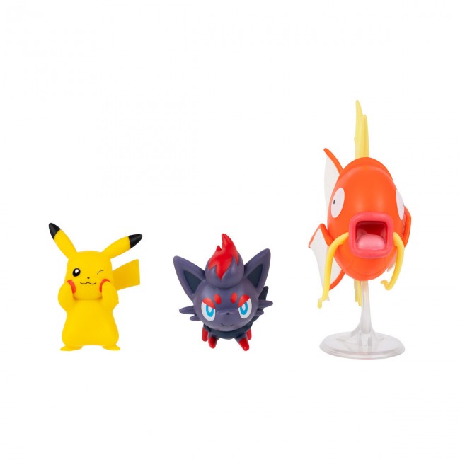 POKEMON ΣΕΤ ΜΕ 3 ΦΙΓΟΥΡΕΣ ΜΑΧΗΣ PIKACHU, ZORUA & MAGIKARP WAVE 26 (PKW4090) POKEMON ΣΕΤ ΜΕ 3 ΦΙΓΟΥΡΕΣ ΜΑΧΗΣ PIKACHU, ZORUA & MAGIKARP WAVE 26 (PKW4090)