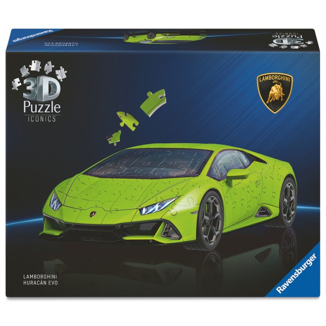 RAVENSBURGER PUZZLE 3D ICONICS LABORGHINI HURACAN 108ΤΕΜ.
