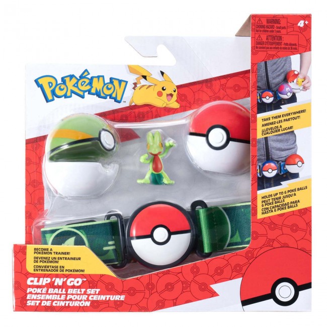 POKEMON CLIP N GO BELT SET TREECKO (JW095283-W20 PKW4170) POKEMON CLIP N GO BELT SET TREECKO (JW095283-W20 PKW4170)