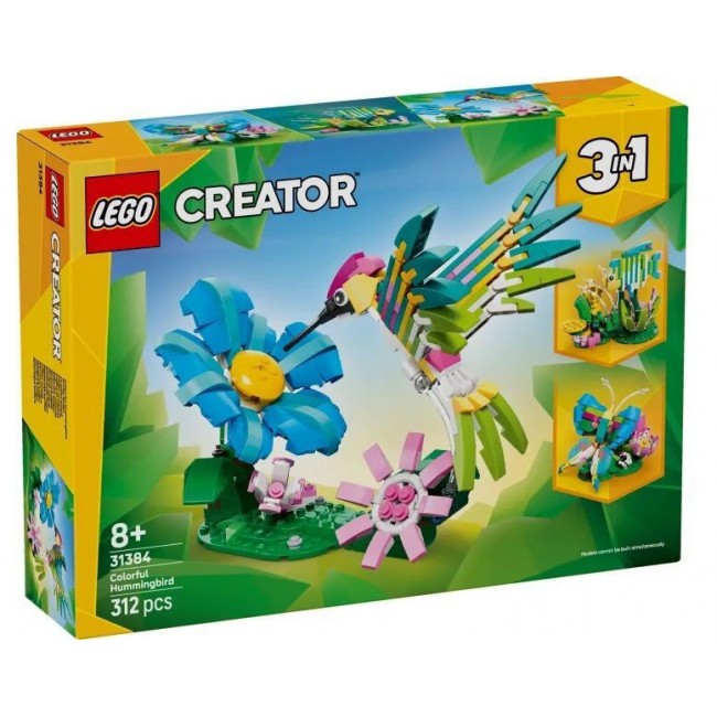 LEGO CREATOR WILD ANIMALS: COLORFUL HUMMINBIRD