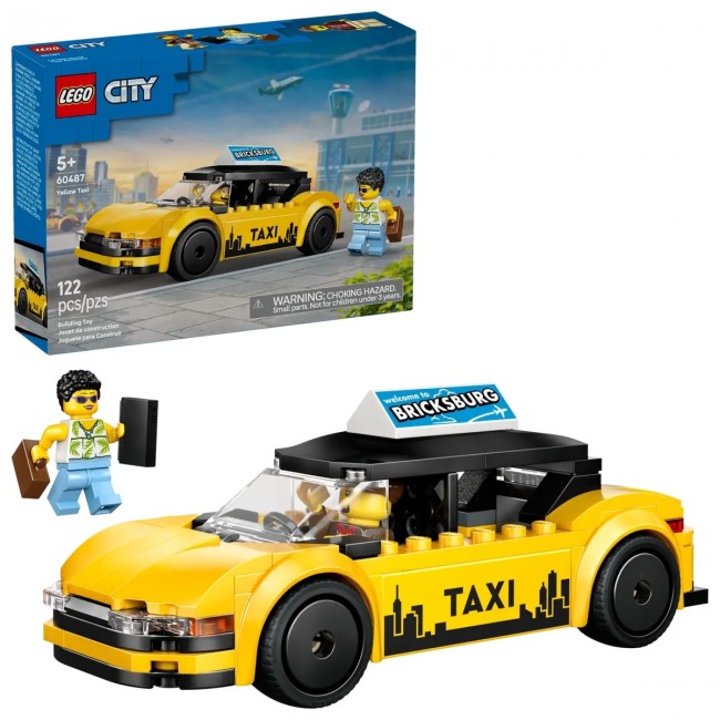 LEGO CITY ΚΙΤΡΙΝΟ ΤΑΞΙ (60487) LEGO CITY ΚΙΤΡΙΝΟ ΤΑΞΙ (60487)
