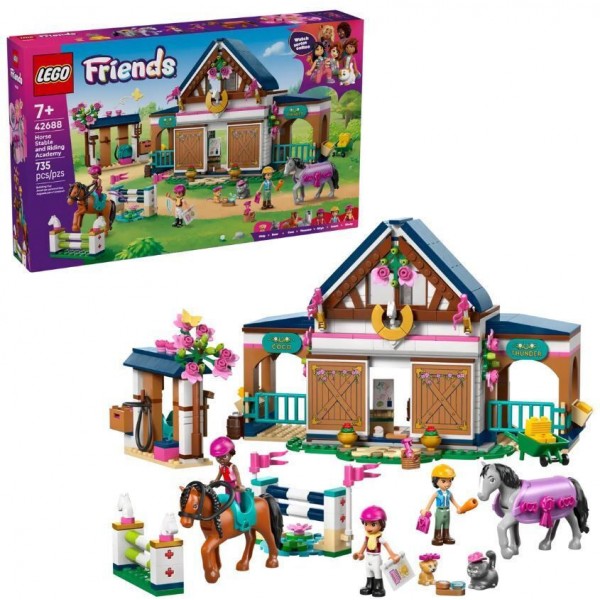 LEGO FRIENDS ΣΤΑΒΛΟΣ ΑΛΟΓΩΝ ΚΑΙ ΣΧΟΛΗ ΙΠΠΑΣΙΑΣ (42688) LEGO FRIENDS ΣΤΑΒΛΟΣ ΑΛΟΓΩΝ ΚΑΙ ΣΧΟΛΗ ΙΠΠΑΣΙΑΣ (42688)