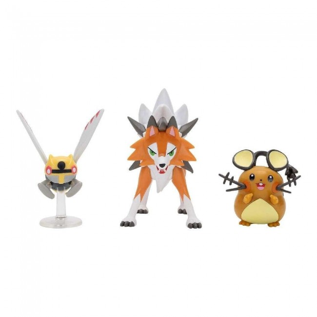 POIKEMON ΣΕΤ ΜΕ 3 ΦΙΓΟΥΡΕΣ ΜΑΧΗΣ DEDENNE-LYCANROC-NINJASK JW095155-W24 PKW4087 POIKEMON ΣΕΤ ΜΕ 3 ΦΙΓΟΥΡΕΣ ΜΑΧΗΣ DEDENNE-LYCANROC-NINJASK JW095155-W24 PKW4087