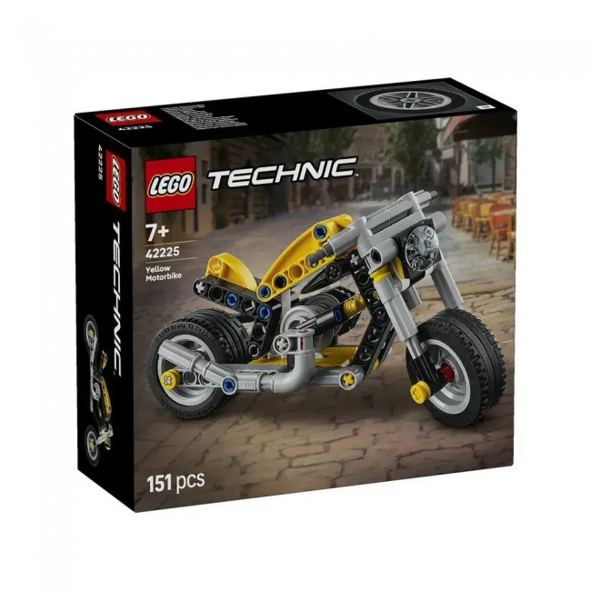 LEGO 42225 TECHNIC YELLOW MOTORCYCLE LEGO 42225 TECHNIC YELLOW MOTORCYCLE