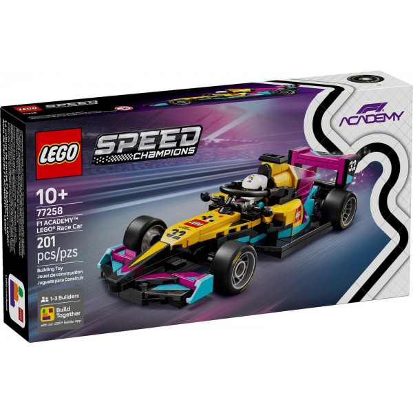 LEGO SPEED CHAMPIONS ΑΓΩΝΙΣΤΙΚΟ ΑΥΤΟΚΙΝΗΤΟ F1 ACADEMY (77258)