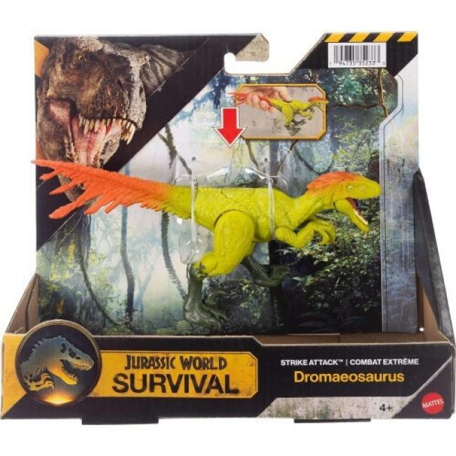 JURASSIC WORLD SURVIVAL- STRKE ATTACK - DROMEOSAURUS JKL71 (JGB77) JURASSIC WORLD SURVIVAL- STRKE ATTACK - DROMEOSAURUS JKL71 (JGB77)