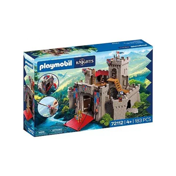 PLAYMOBIL KNIGHTS ΜΕΓΑΛΟ ΚΑΣΤΡΟ ΛΕΟΝΤΟΚΑΡΔΩΝ ΙΠΠΟΤΩΝ (72112)