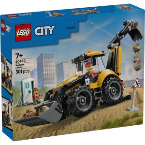 LEGO CITY YELLOW BACKHOE LOADER