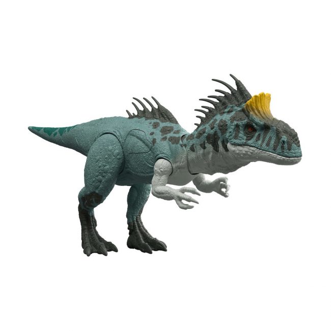 JURASSIC WORLD WILD ROAR CRYOLOPHOS ΔΕΙΝΟΣΑΥΡΟΙ ΜΕ ΚΙΝΟΥΜΕΝΑ ΜΕΛΗ, ΛΕΙΤΟΥΡΓΙΑ ΕΠΙΘΕΣΗΣ, ΗΧΟΥΣ & ΦΩΣ
