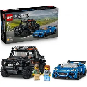 LEGO SPEED CHAMPIONS JAGUAR PROJECT 7 AND LAND ROVER DEFENDER 77264 LEGO SPEED CHAMPIONS JAGUAR PROJECT 7 AND LAND ROVER DEFENDER 77264