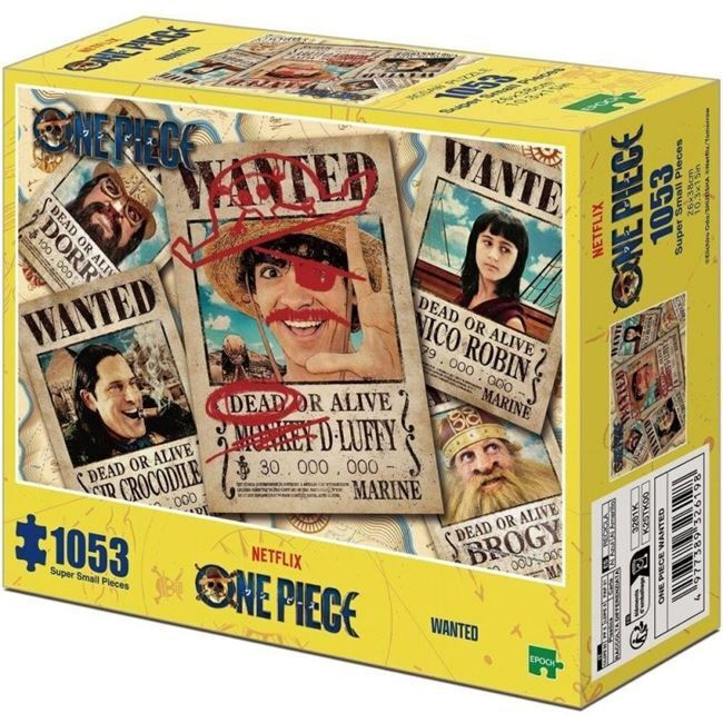 PUZZLE 1053 ΤΕΜ. ONE PIECE WANTED PUZZLE 1053 ΤΕΜ. ONE PIECE WANTED