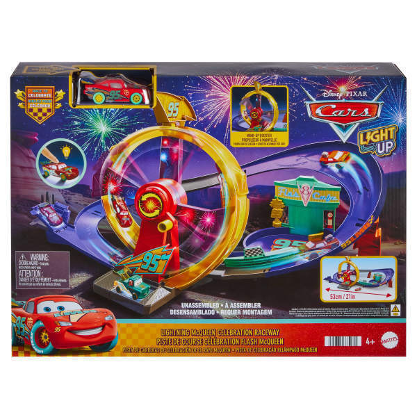 CARS SUPER ΠΙΣΤΑ LIGHT UP JMT57