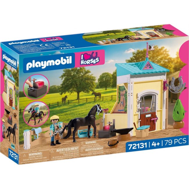 PLAYMOBIL I LOVE HORSES ΜΙΚΡΟΣ ΣΤΑΒΛΟΣ ΜΕ ΠΕΤΑΛΩΤΗ ΑΛΟΓΩΝ 72131 PLAYMOBIL I LOVE HORSES ΜΙΚΡΟΣ ΣΤΑΒΛΟΣ ΜΕ ΠΕΤΑΛΩΤΗ ΑΛΟΓΩΝ 72131