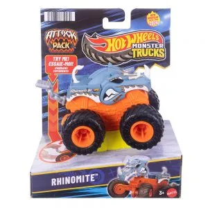 HOT WHEELS RHINOMITE MONSTER TRUCKS ΟΧΗΜΑΤΑ - ATTACK PACK HOT WHEELS RHINOMITE MONSTER TRUCKS ΟΧΗΜΑΤΑ - ATTACK PACK
