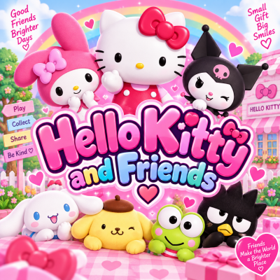 Hello Kitty and friends 