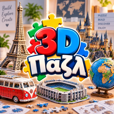 Παζλ Τρισδιάστατα 3D
