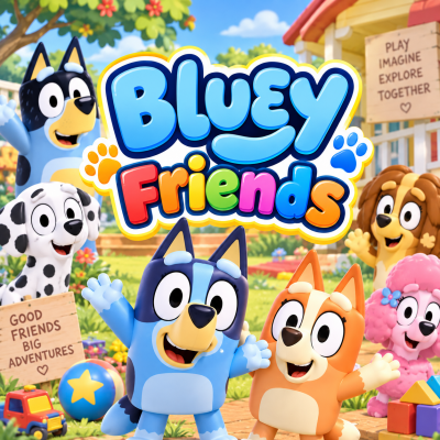 Bluey Friends