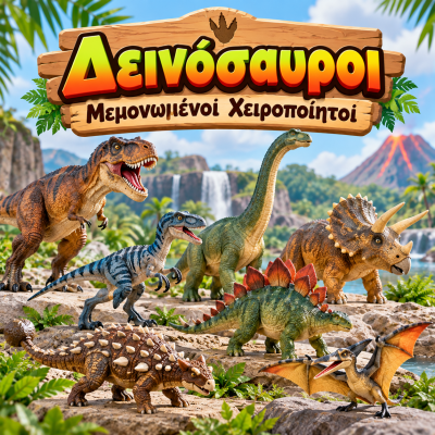 Δεινόσαυροι Μεμονωμένοι Χειροποίητοι