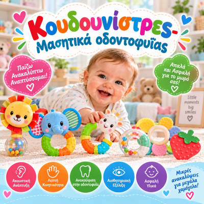 Κουδουνίστρες-Μασητικά οδοντοφυΐας