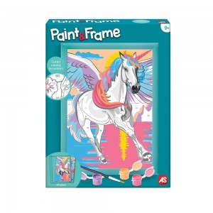 ΣΕΤ ΖΩΓΡΑΦΙΚΗΣ ΜΕ ΚΟΡΝΙΖΑ PAINT AND FRAME MAGIC UNICORN