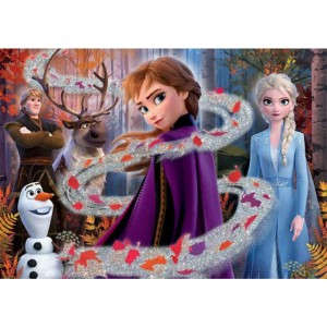 CLEMENTONI ΠΑΖΛ SUPERCOLOR GLITTER FROZEN II 104TEM.