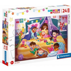 CLEMENTONI SUPER COLOR 24 TEM ΚΑΛΗΝΥΧΤΑ ΠΑΙΔΙΑ