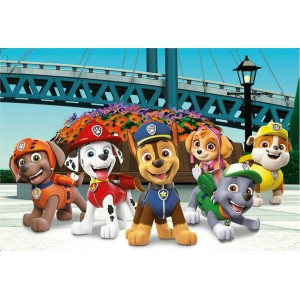 CLEMENTONI ΠΑΙΔΙΚΟ ΠΑΖΛ SUPER COLOR PAW PATROL 104 TEMAXIA
