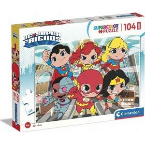 CLEMENTONI ΠΑΙΔΙΚΟ ΠΑΖΛ SUPER COLOR SUPERFRIENDS