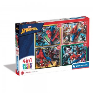 CLEMENTONI SUPERCOLOR 4IN1 SPIDERMAN